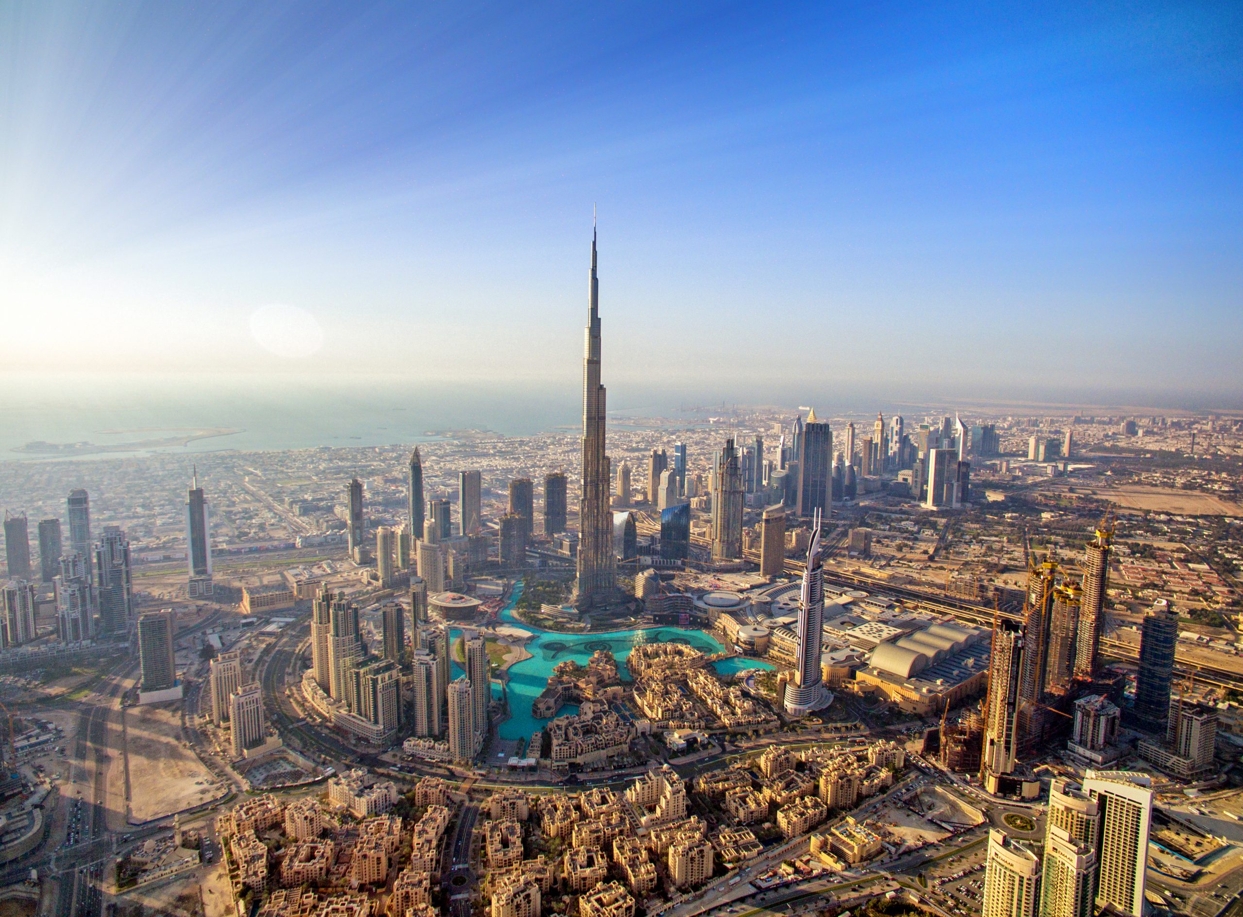 Vista de Dubái, Emiratos Árabes Unidos
