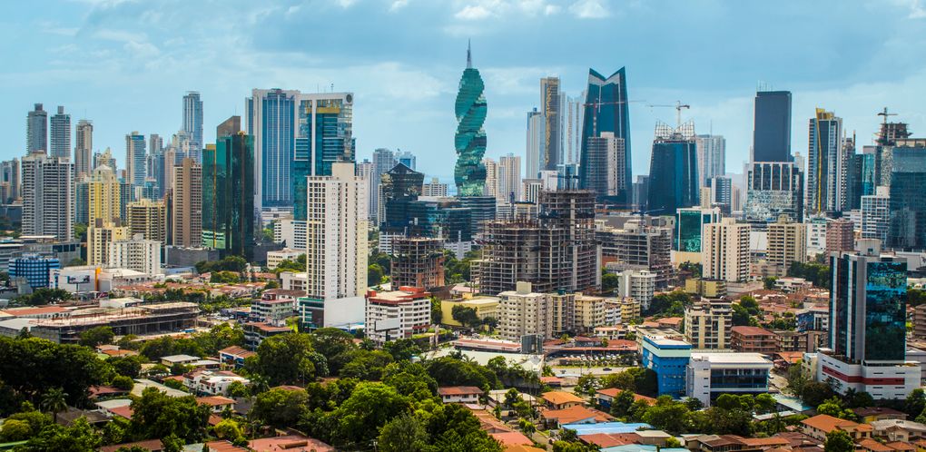 Vista de la Ciudad de Panamá, Panamá